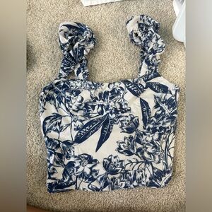 Floral Abercrombie shirt
